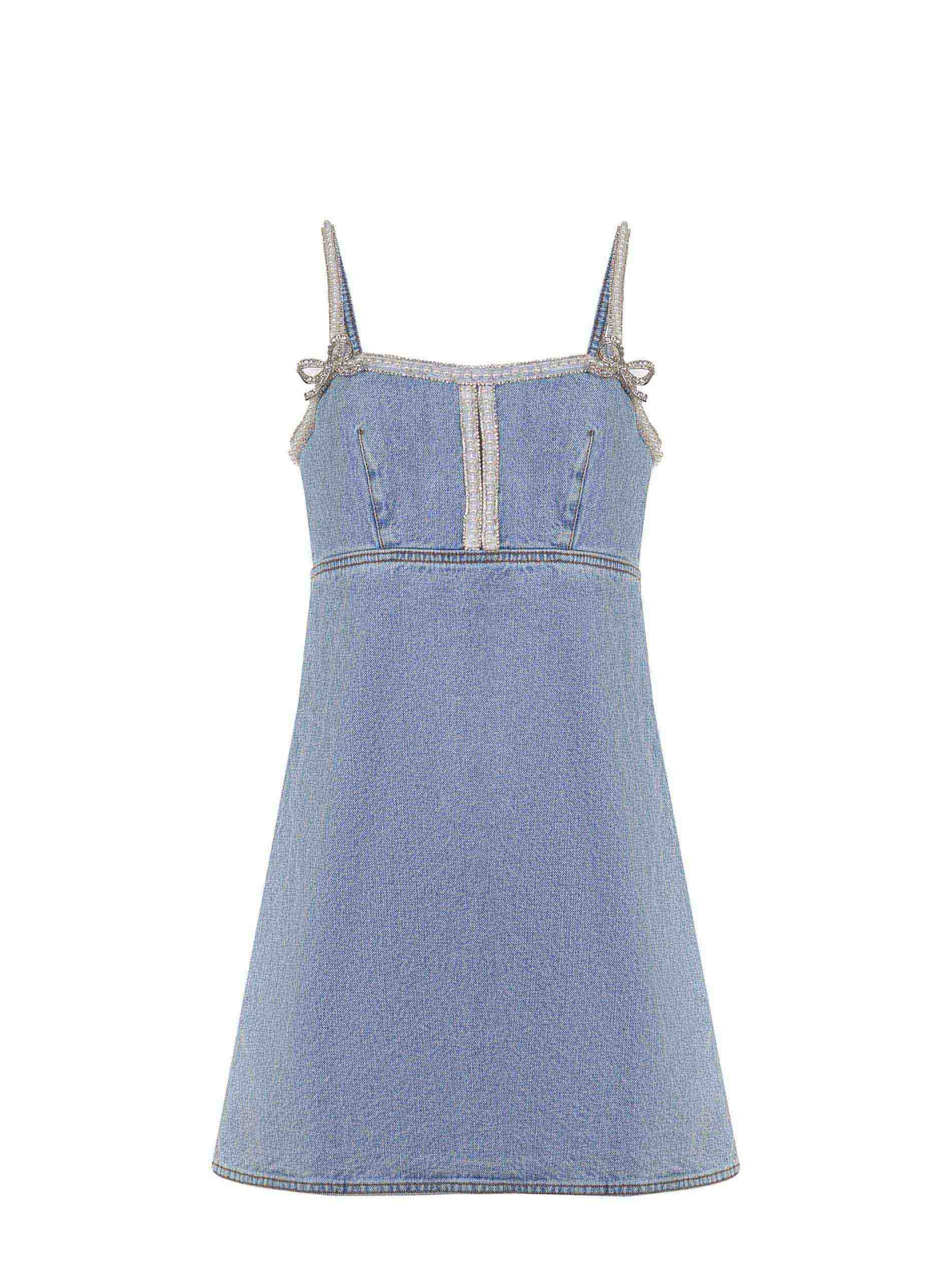 パーティードレス SELF PORTRAIT SS25808SBL LITGH BLUE Dresses SELF-PORTRAIT: Dress woman - Blue | Self-Portrait dress
